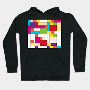 Mondrian Minimalist Hoodie